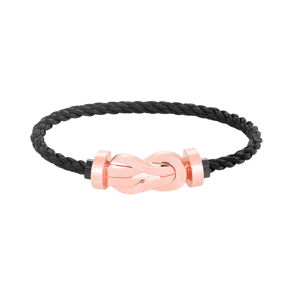 ¡®Loco¡¯CHANCE LARGE 8 FIGURE BUCKLE NO DIAMOND BRACELET ROSE GOLD