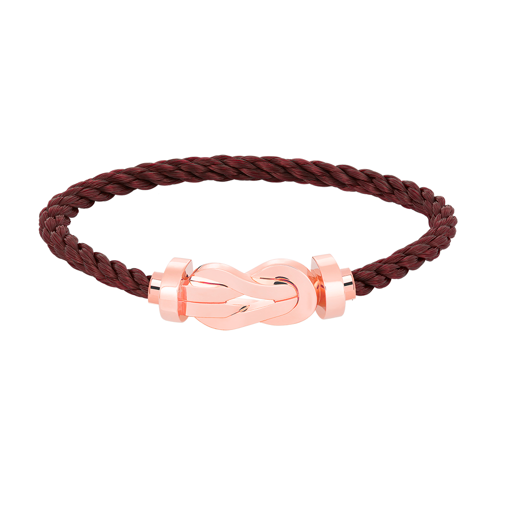¡®Loco¡¯CHANCE LARGE 8 FIGURE BUCKLE NO DIAMOND BRACELET ROSE GOLD