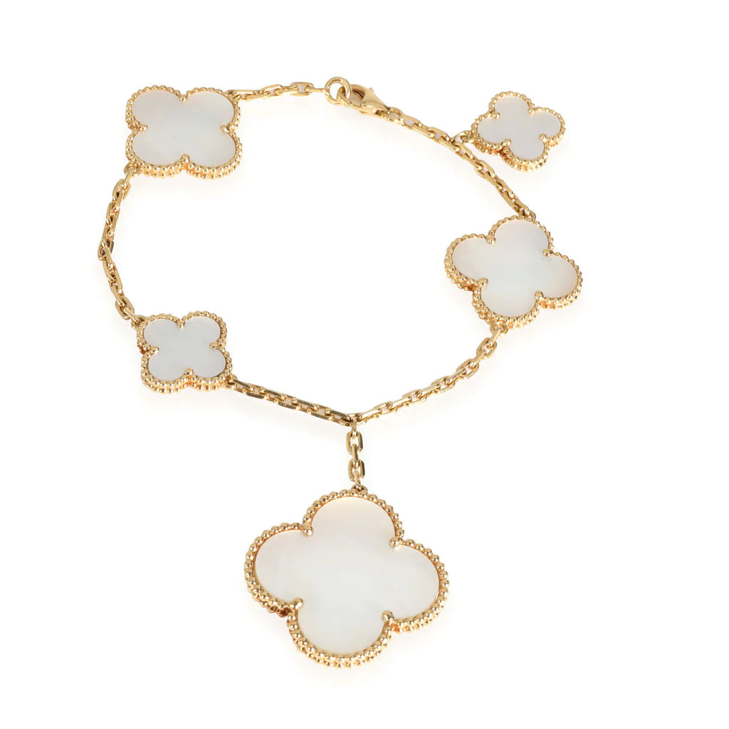 ¡®Loco¡¯MAGIC CLOVER MOP GOLD BRACELET 5 MOTIFS