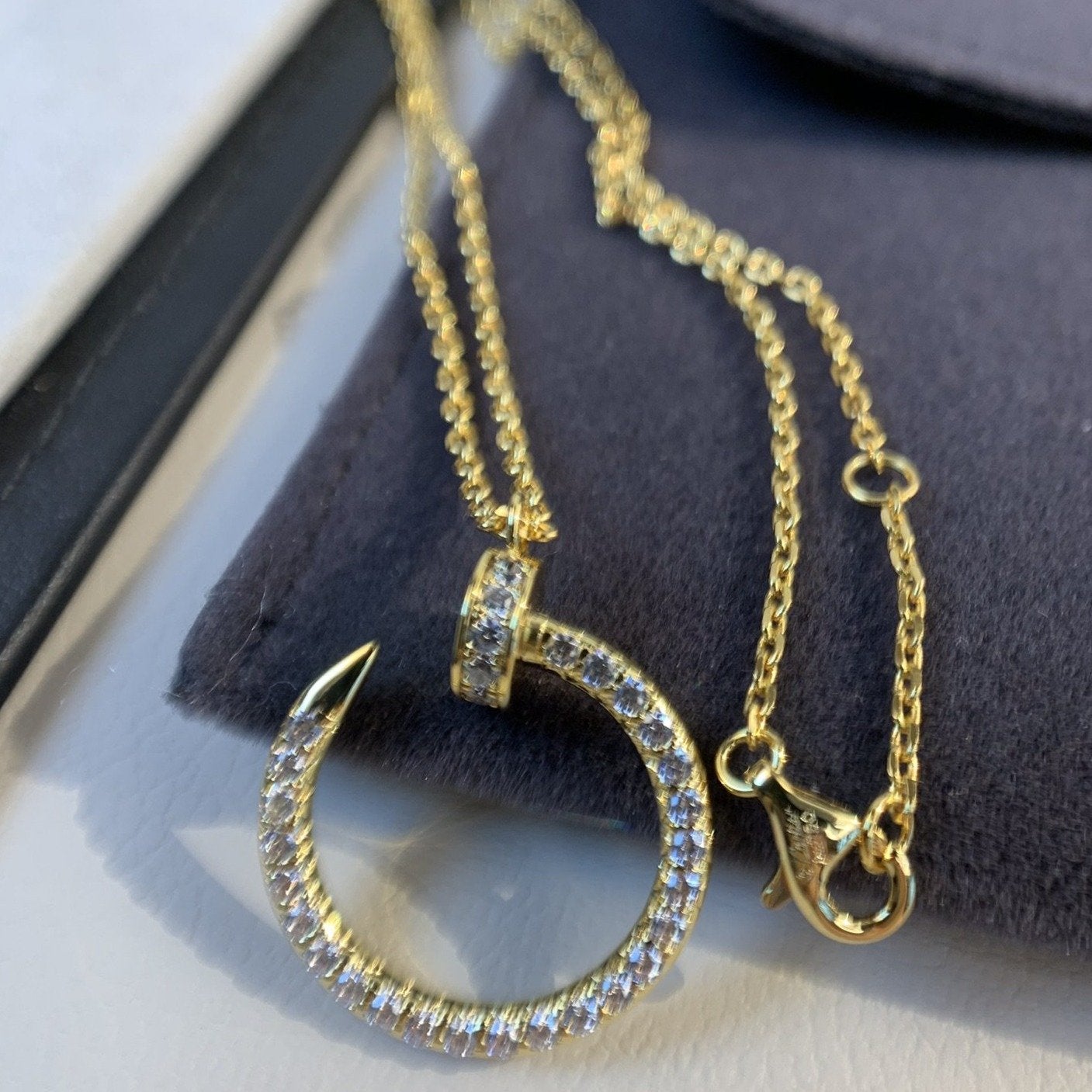 ¡®Loco¡¯JUSTE NECKLACE GOLD DIAMONDS