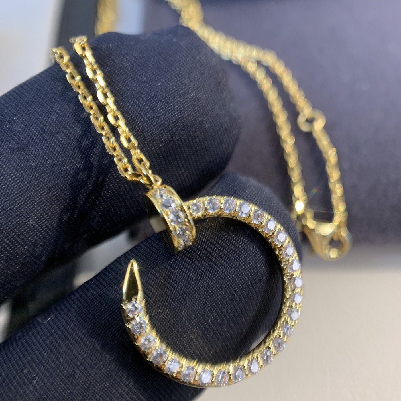 ¡®Loco¡¯JUSTE NECKLACE GOLD DIAMONDS