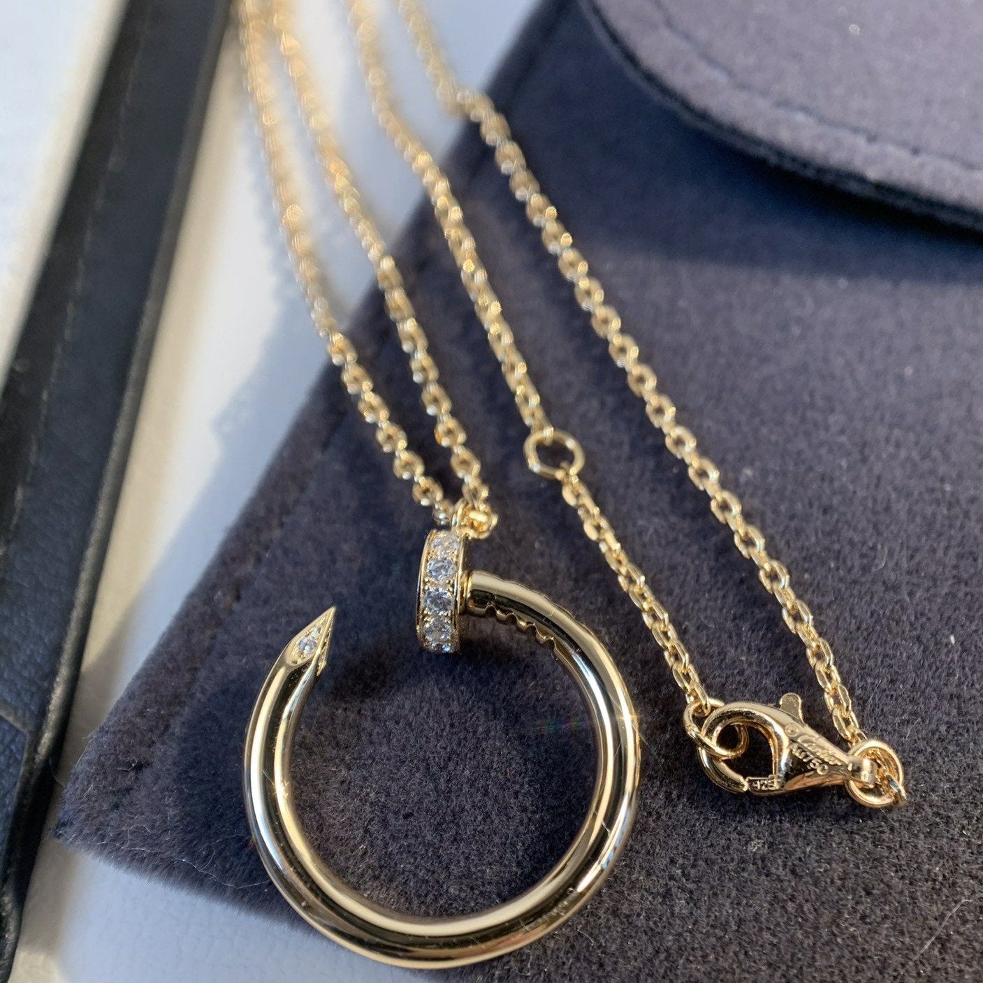 ¡®Loco¡¯JUSTE NECKLACE PINK GOLD