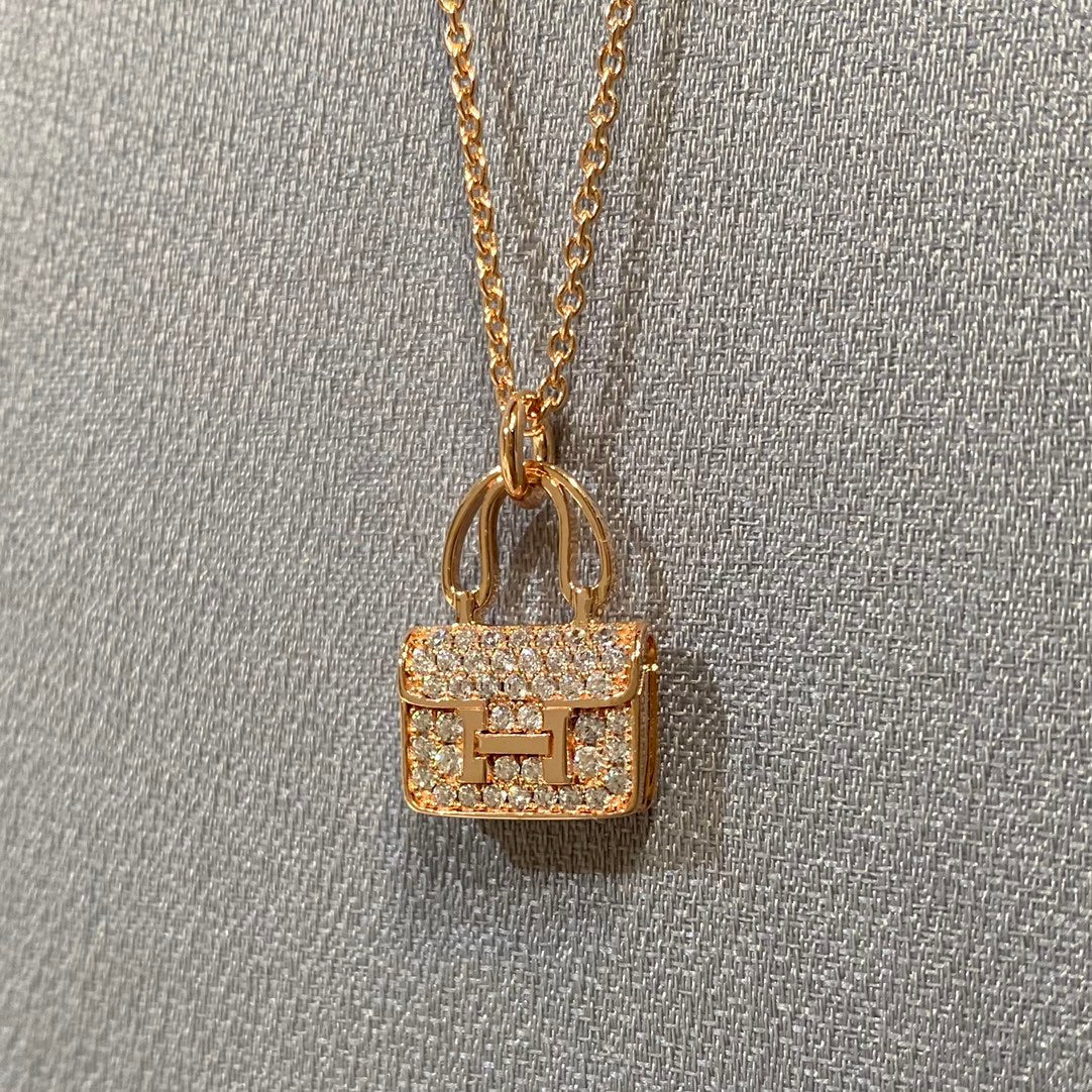 ¡®Loco¡¯CONSTANCE PEDANT DIAMOND NECKLACE
