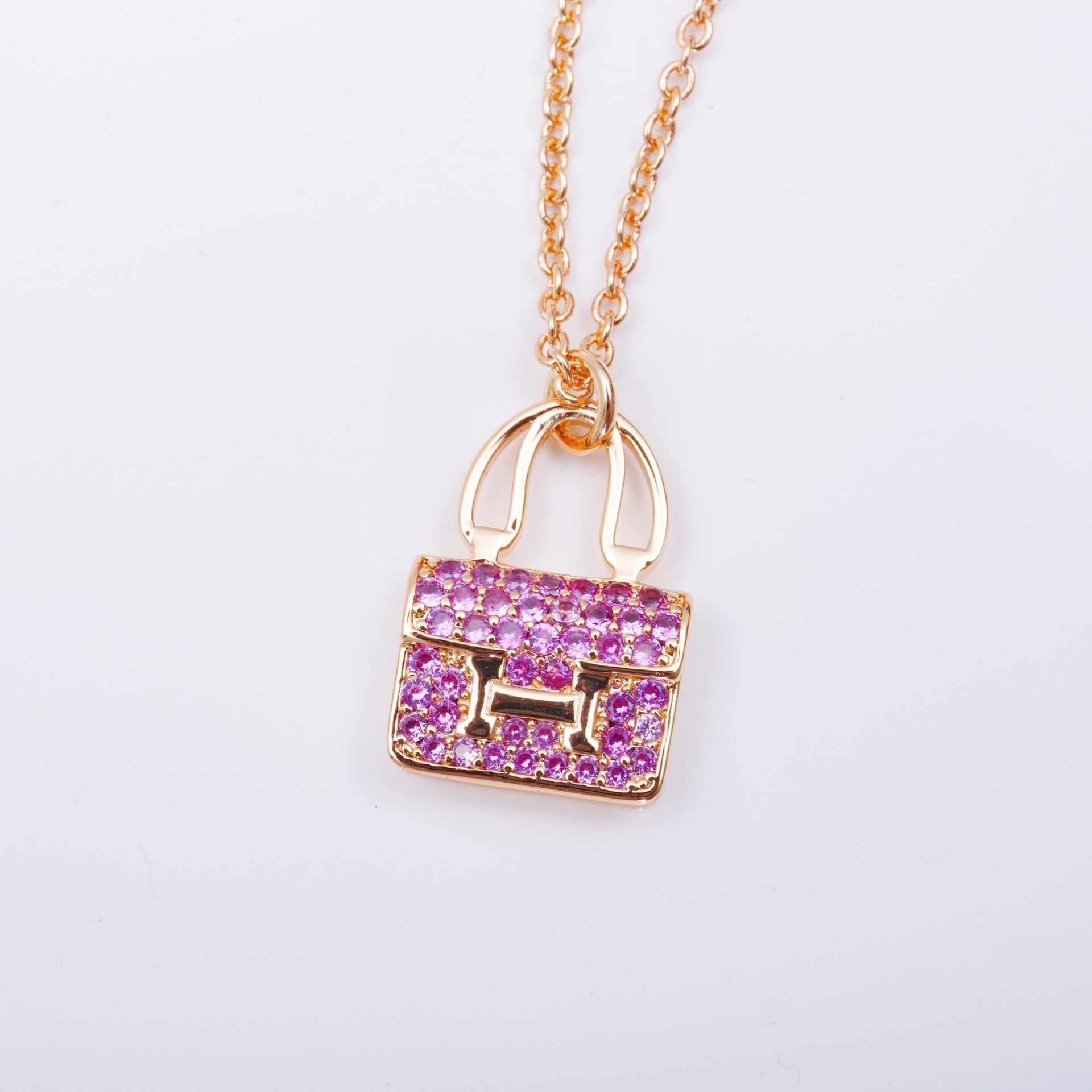 ¡®Loco¡¯CONSTANCE PEDANT PURPLE DIAMOND NECKLACE