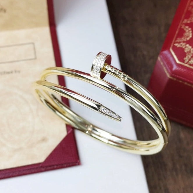 ¡®Loco¡¯JUSTE BRACELET 3.5MM DOUBLE ROW DIAMOND