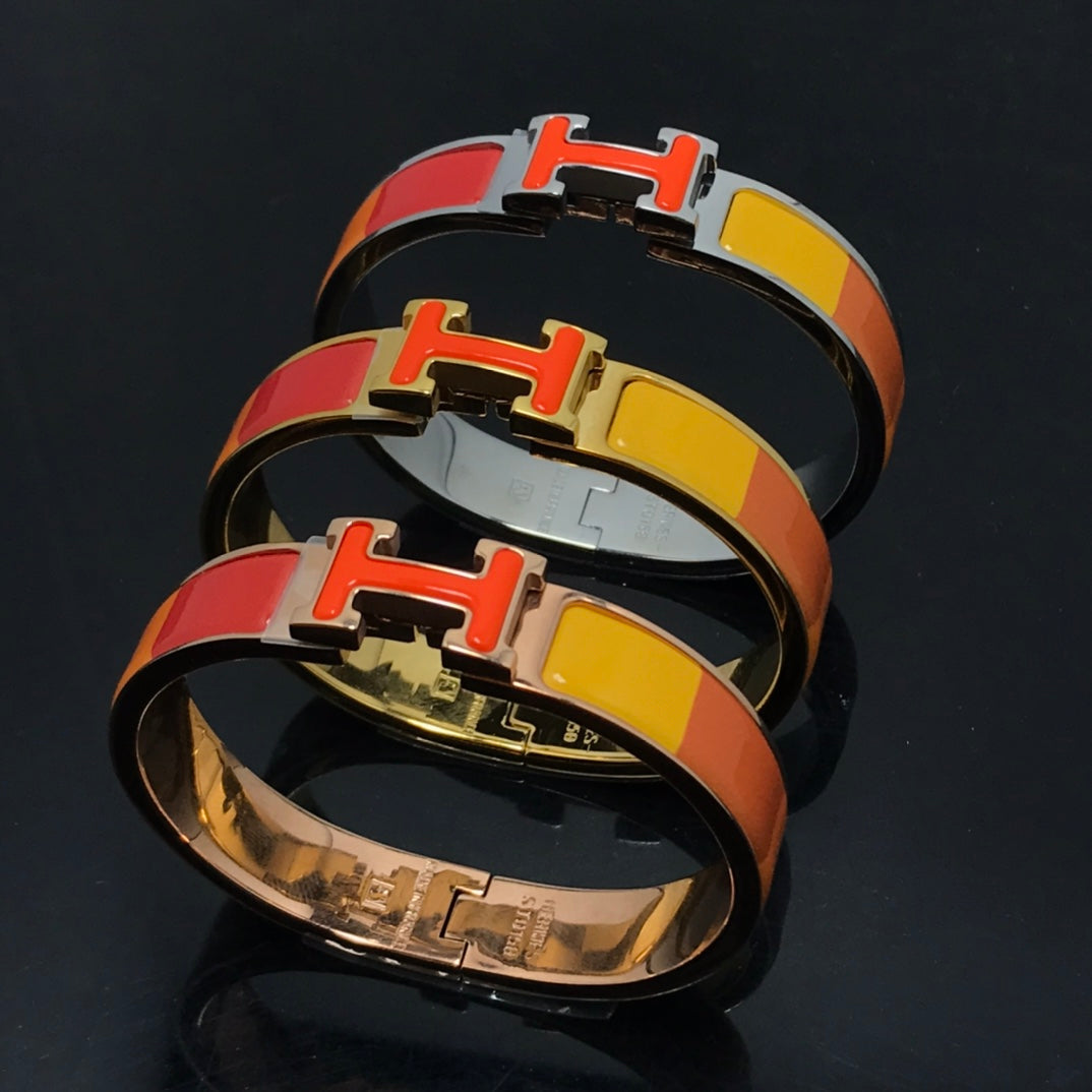 ¡®Loco¡¯H BRACELET ORANGE RAINBOW CERAMIC