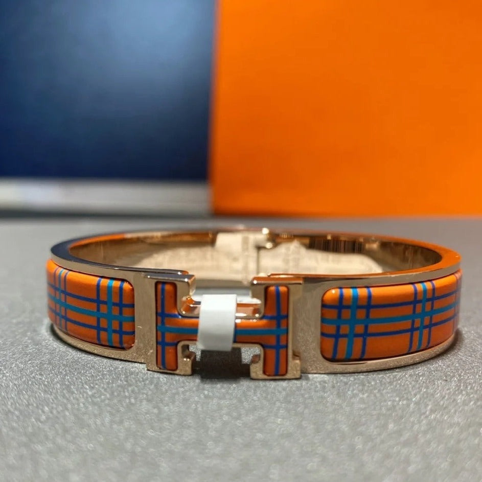¡®Loco¡¯H TARTAN BRACELET 12MM