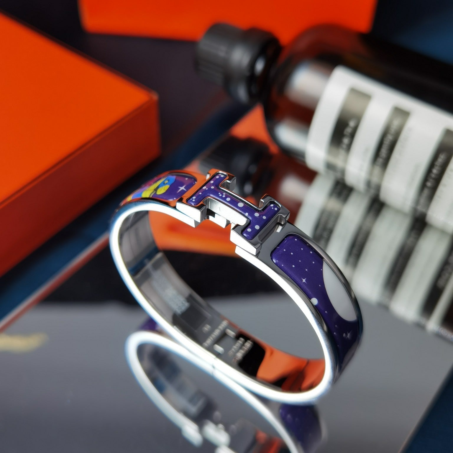 ¡®Loco¡¯H STAR AND MOON BRACELET 12MM