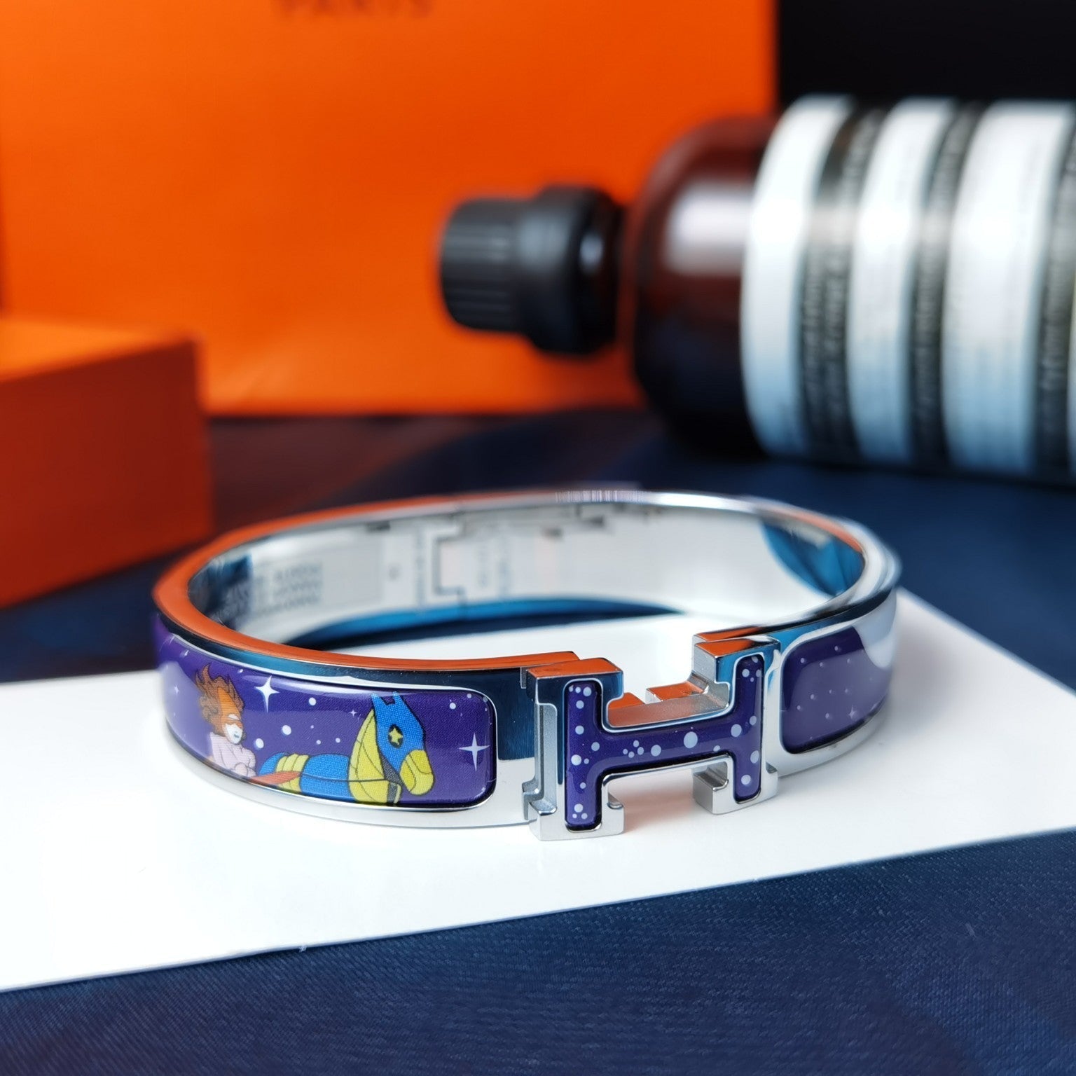 ¡®Loco¡¯H STAR AND MOON BRACELET 12MM