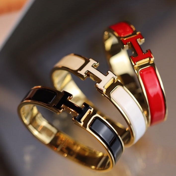 ¡®Loco¡¯H BRACELET 12MM GOLD