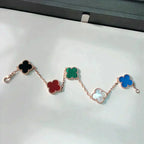 [Loco]New CLOVER 5 MOTIFS MULTICOLOR BRACELET