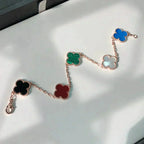 [Loco]New CLOVER 5 MOTIFS MULTICOLOR BRACELET