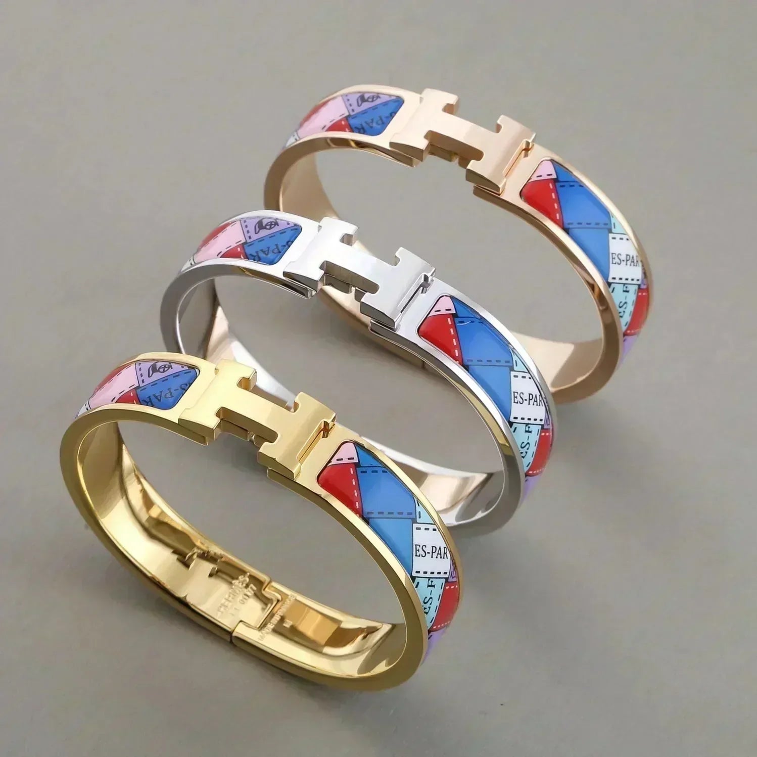 ¡®Loco¡¯H BRACELET DOTTED BORDER 12MM