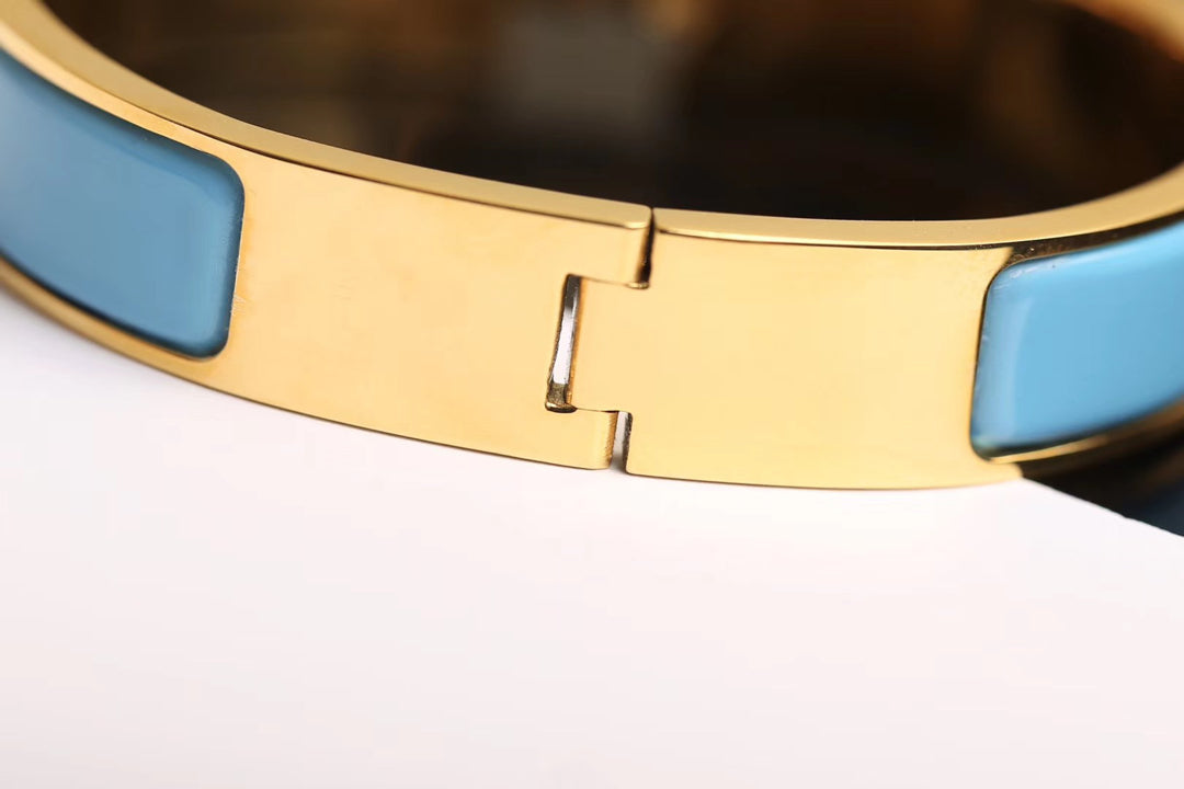 ¡®Loco¡¯H CLOUD BLUE BRACELET GOLD DIAMOND