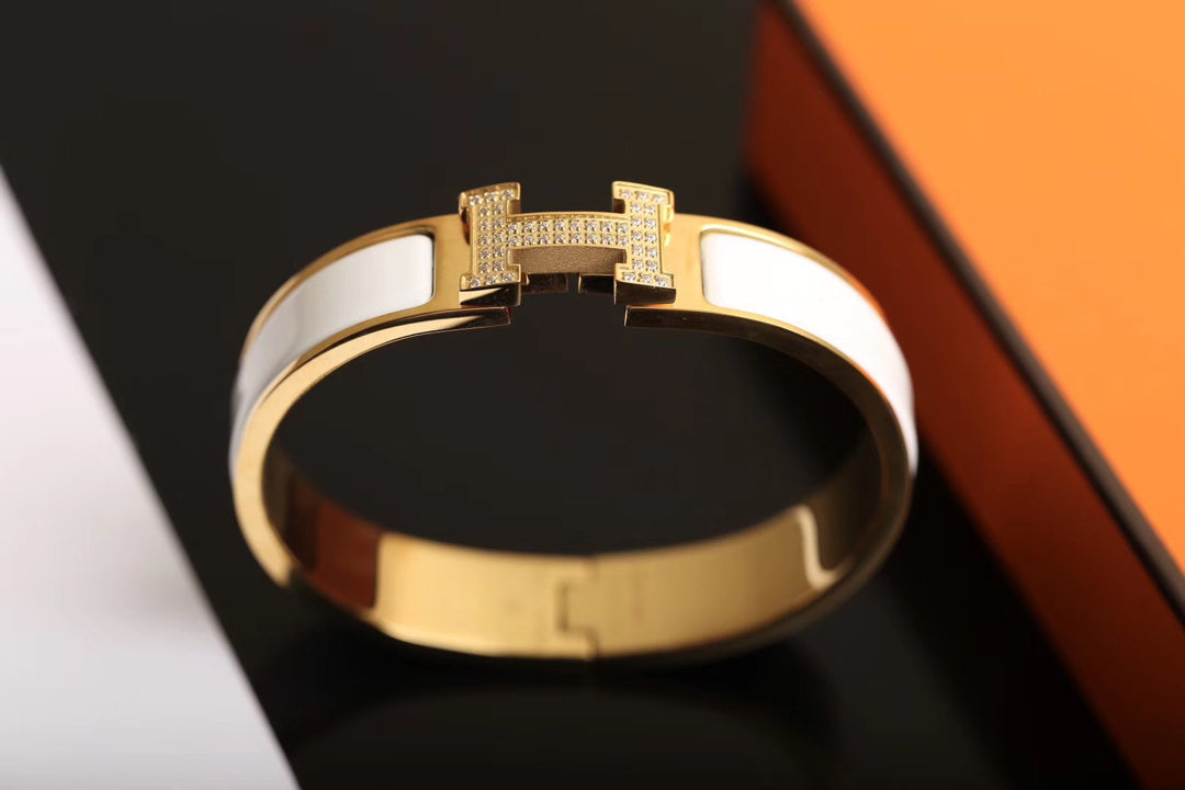 ¡®Loco¡¯H BRACELET GOLD DIAMOND