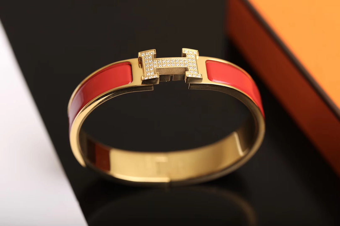¡®Loco¡¯H BRACELET GOLD DIAMOND