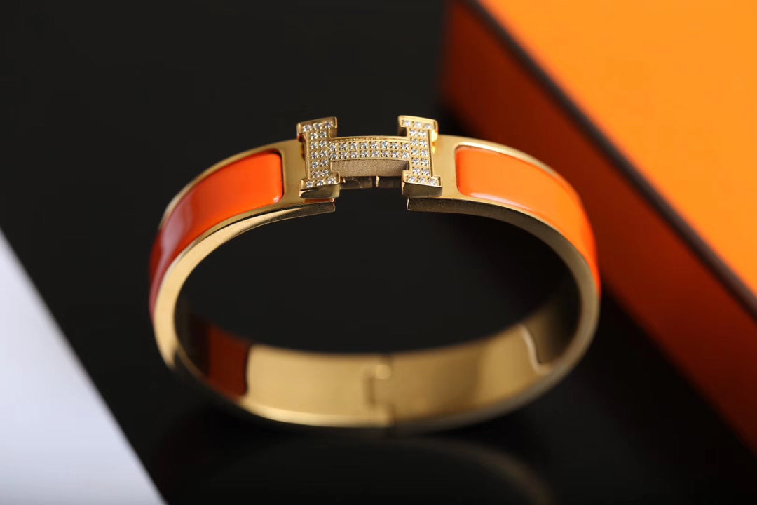 ¡®Loco¡¯H BRACELET GOLD DIAMOND