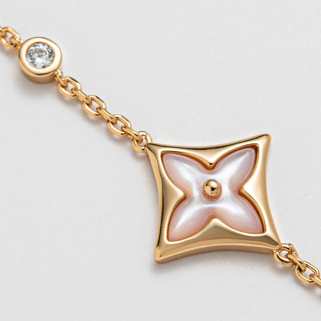 ¡®Loco¡¯STAR 1 DIAMOND PINK GOLD BRACELET