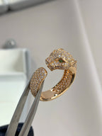 ¡®Loco¡¯PANTHERE PINK GOLD DIAMOND RING