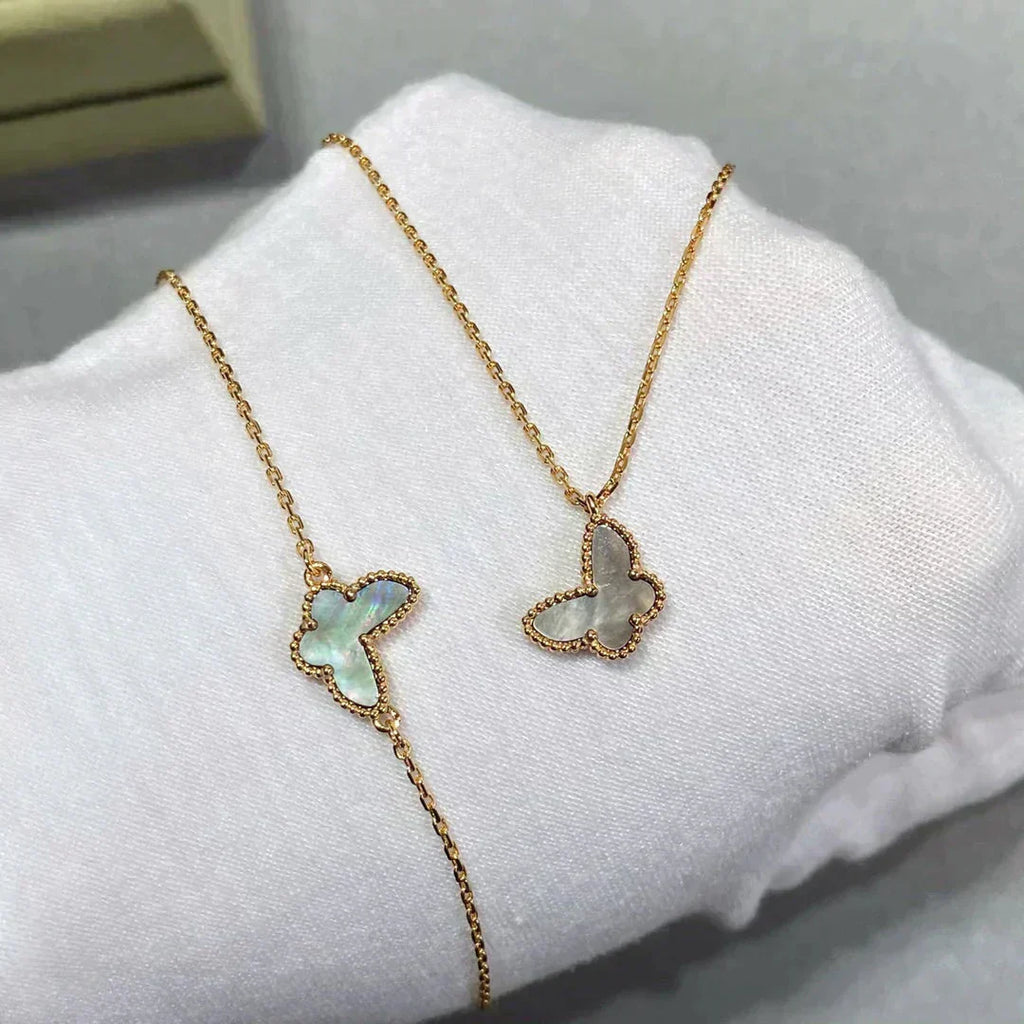 ¡®Loco¡¯BUTTERFLY DARK MOP BUTTERFLY BRACELET