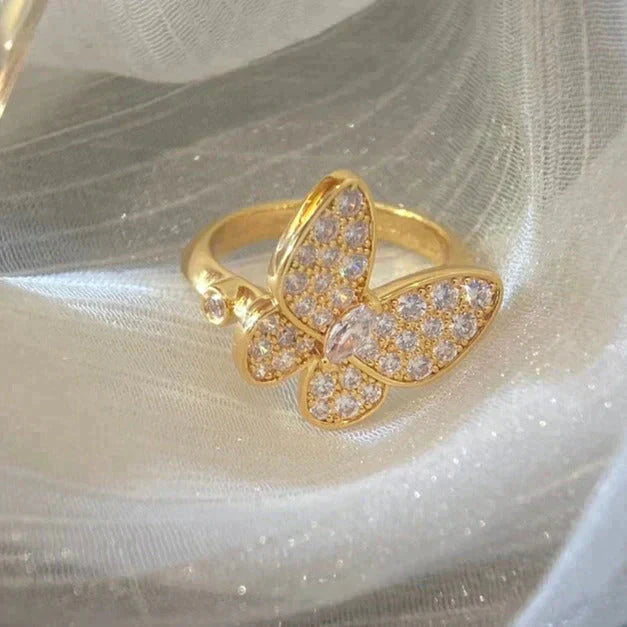 ¡®Loco¡¯BUTTERFLY DIAMOND RING