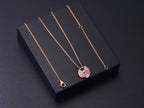 ¡®Loco¡¯AMULETTE ROSE GOLD PINK MOP NECKLACE