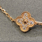 [Loco] New  CLOVER 5 MOTIF FULL DIAMOND BRACELET COLLECTION