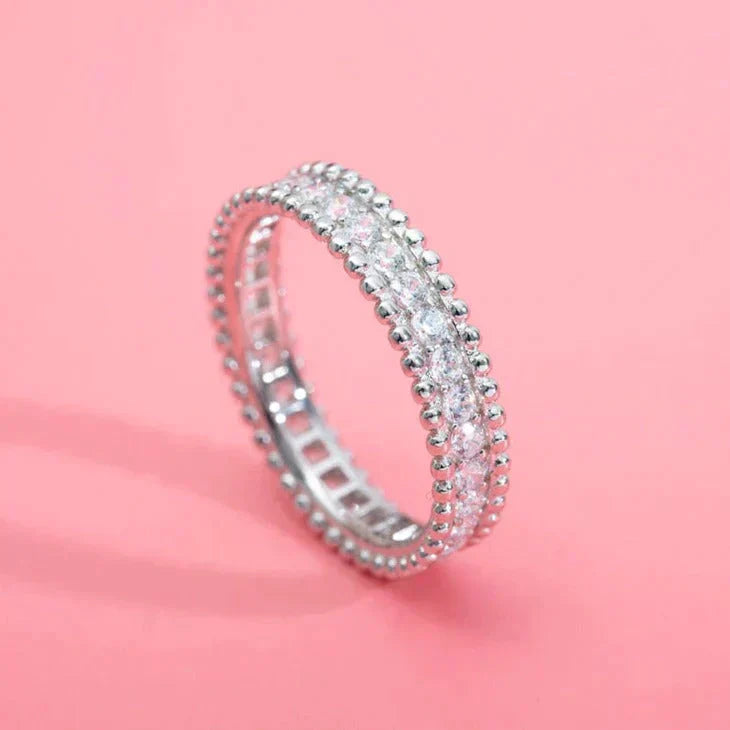 ¡®Loco¡¯PERLEE DIAMOND SILVER RING
