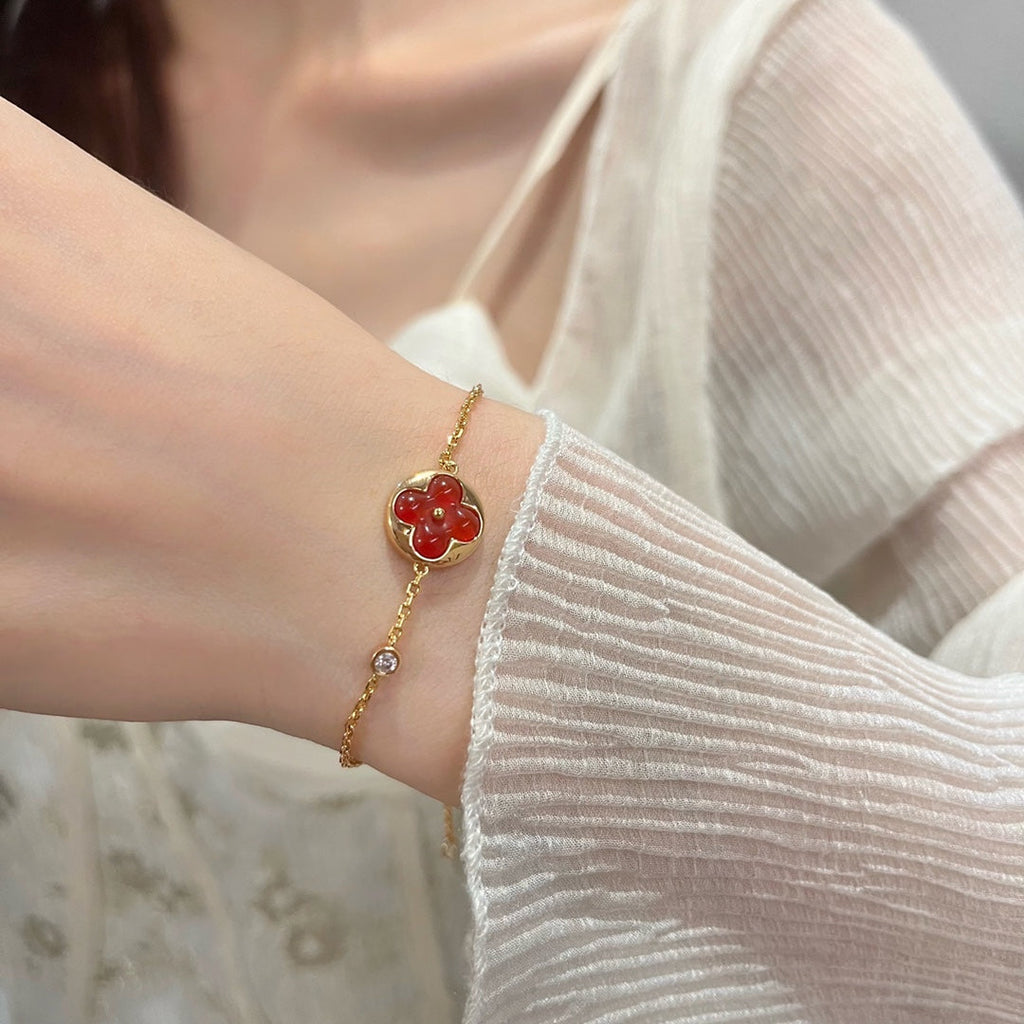 ¡®Loco¡¯SUN PEDANT CARNELIAN BRACELET