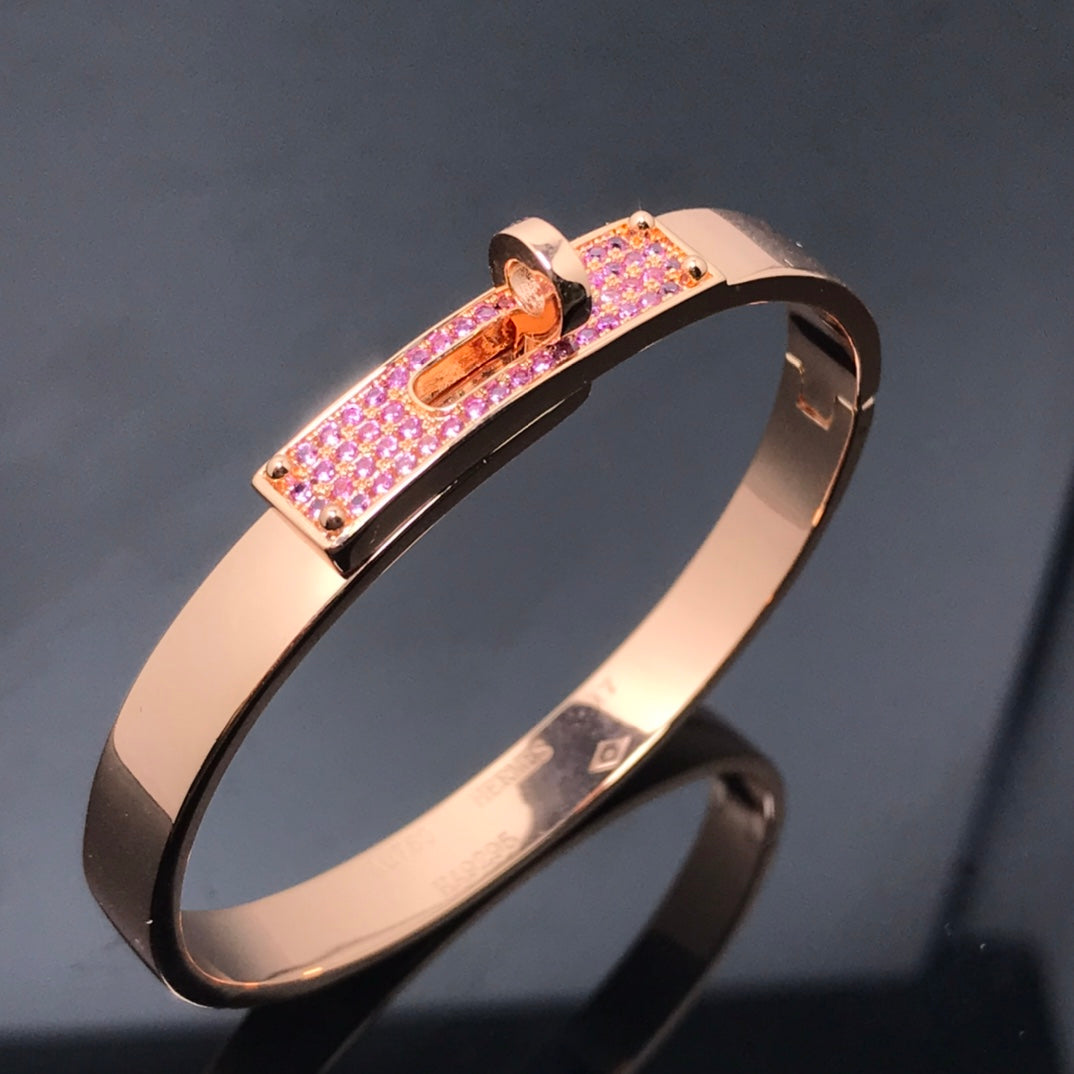 ¡®Loco¡¯KELLY BRACELET PINK DIAMOND