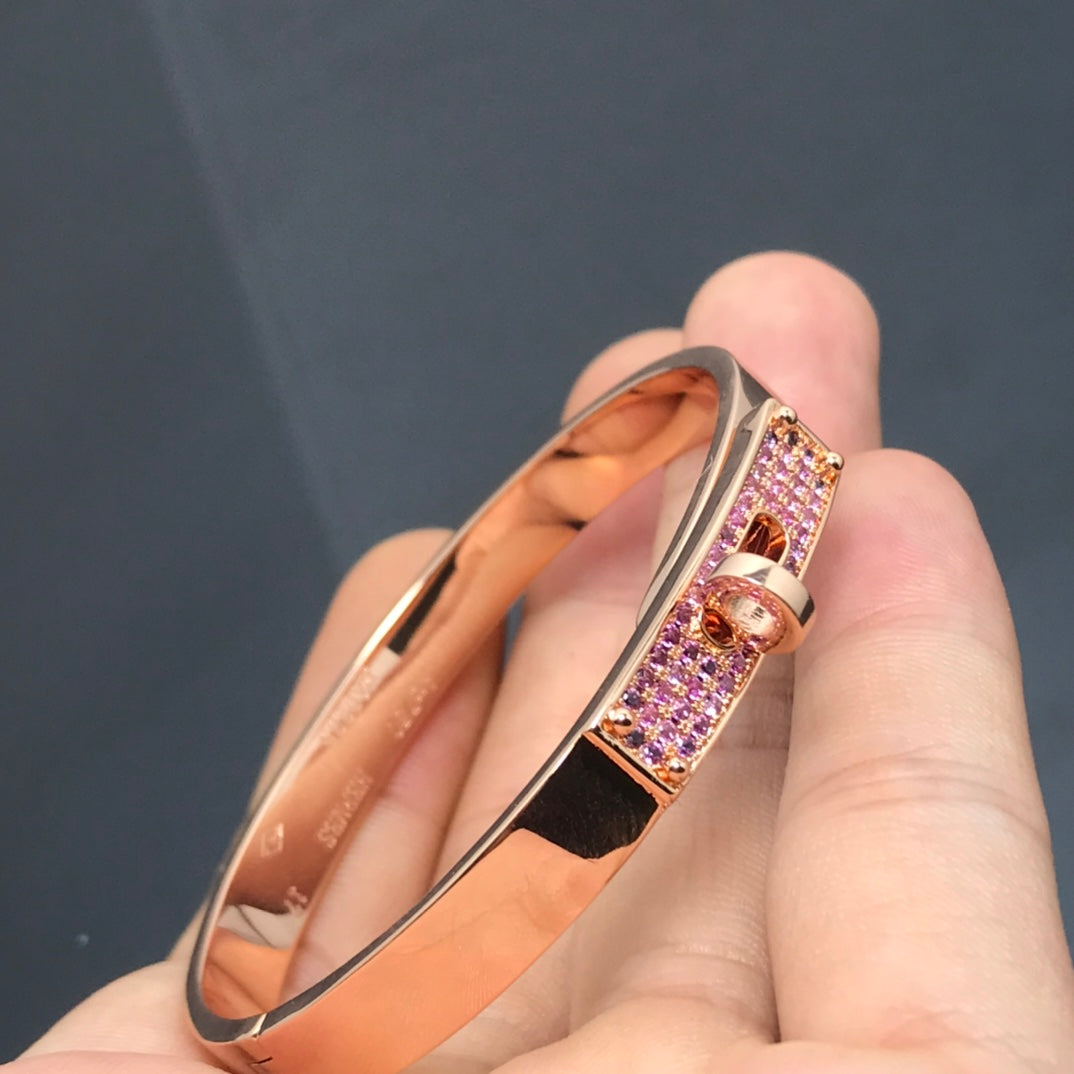 ¡®Loco¡¯KELLY BRACELET PINK DIAMOND