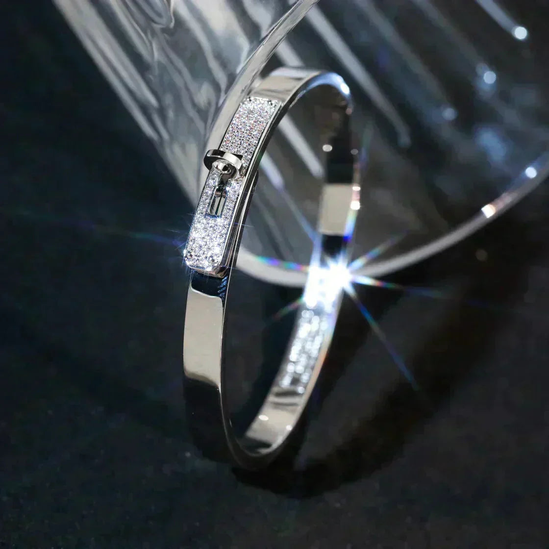 ¡®Loco¡¯KELLY SILVER DIAMOND BRACELET