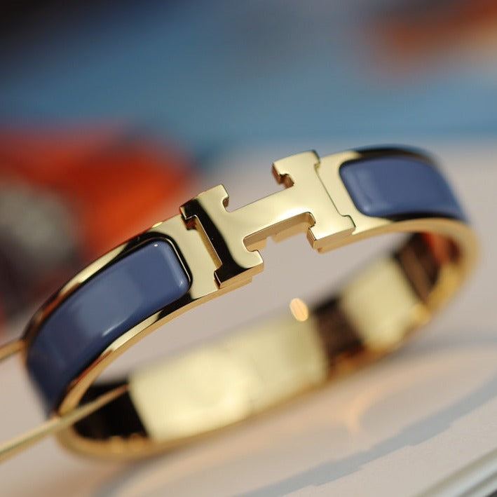 ¡®Loco¡¯H BRACELET 12MM BLUE GRAY
