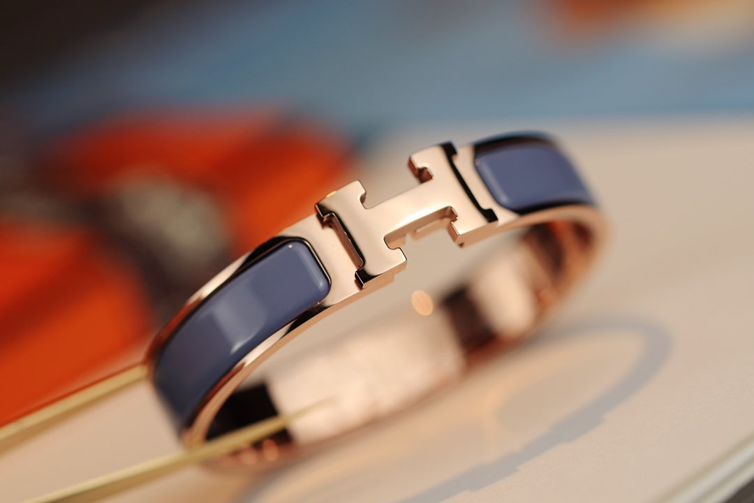 ¡®Loco¡¯H BRACELET 12MM BLUE GRAY