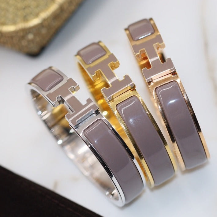 ¡®Loco¡¯H BRACELET 12MM BROWN