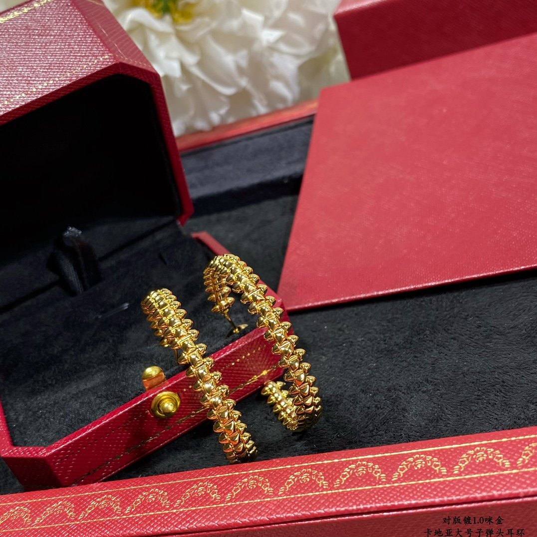 ¡®Loco¡¯CLASH LARGE HOOP EARRINGS