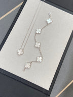 [Loco]New CLOVER WHITE PEARL MOP 5 MOTIF BRACELET COLLECTION