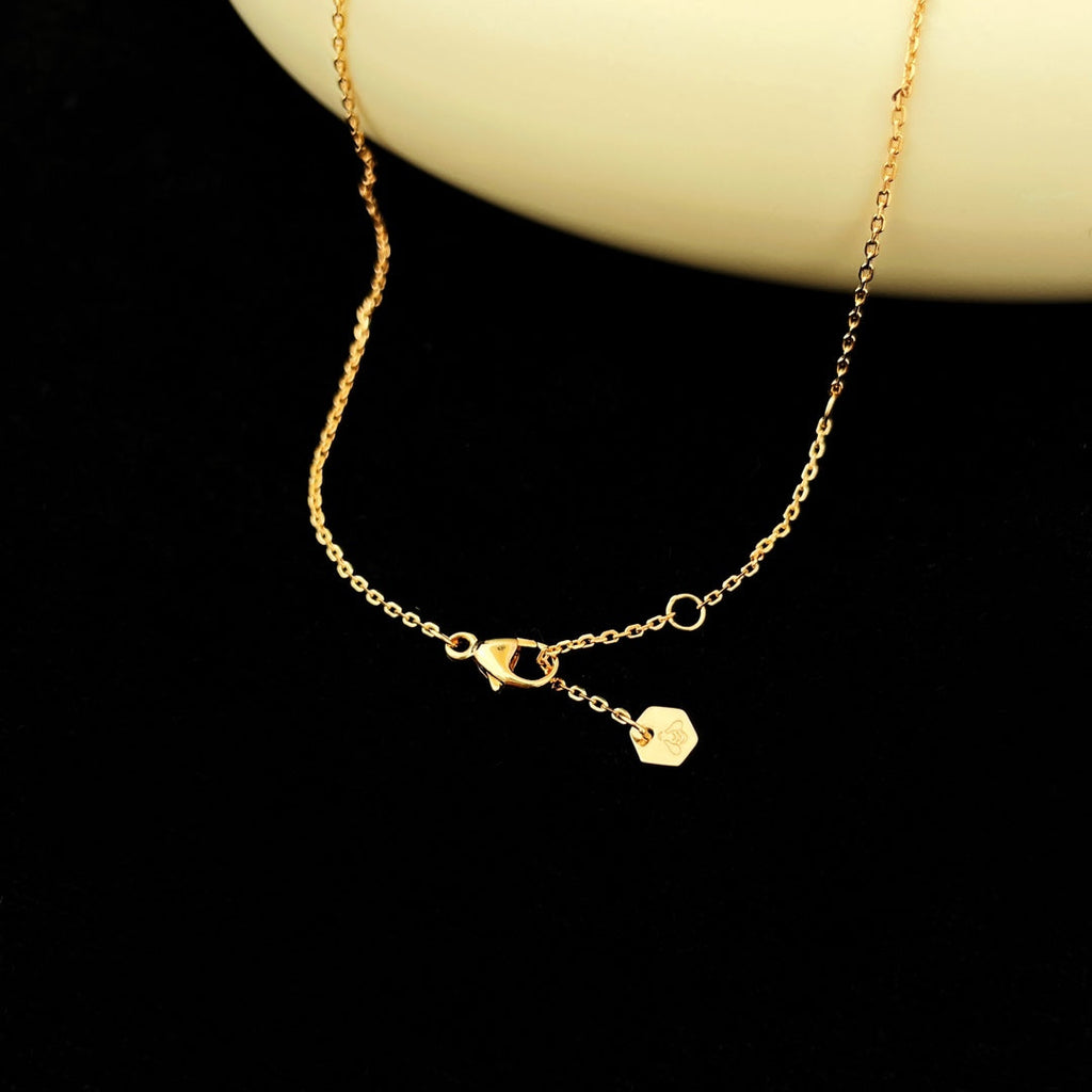 ¡®Loco¡¯BEE MINI PEDANT DIAMOND NECKLACE