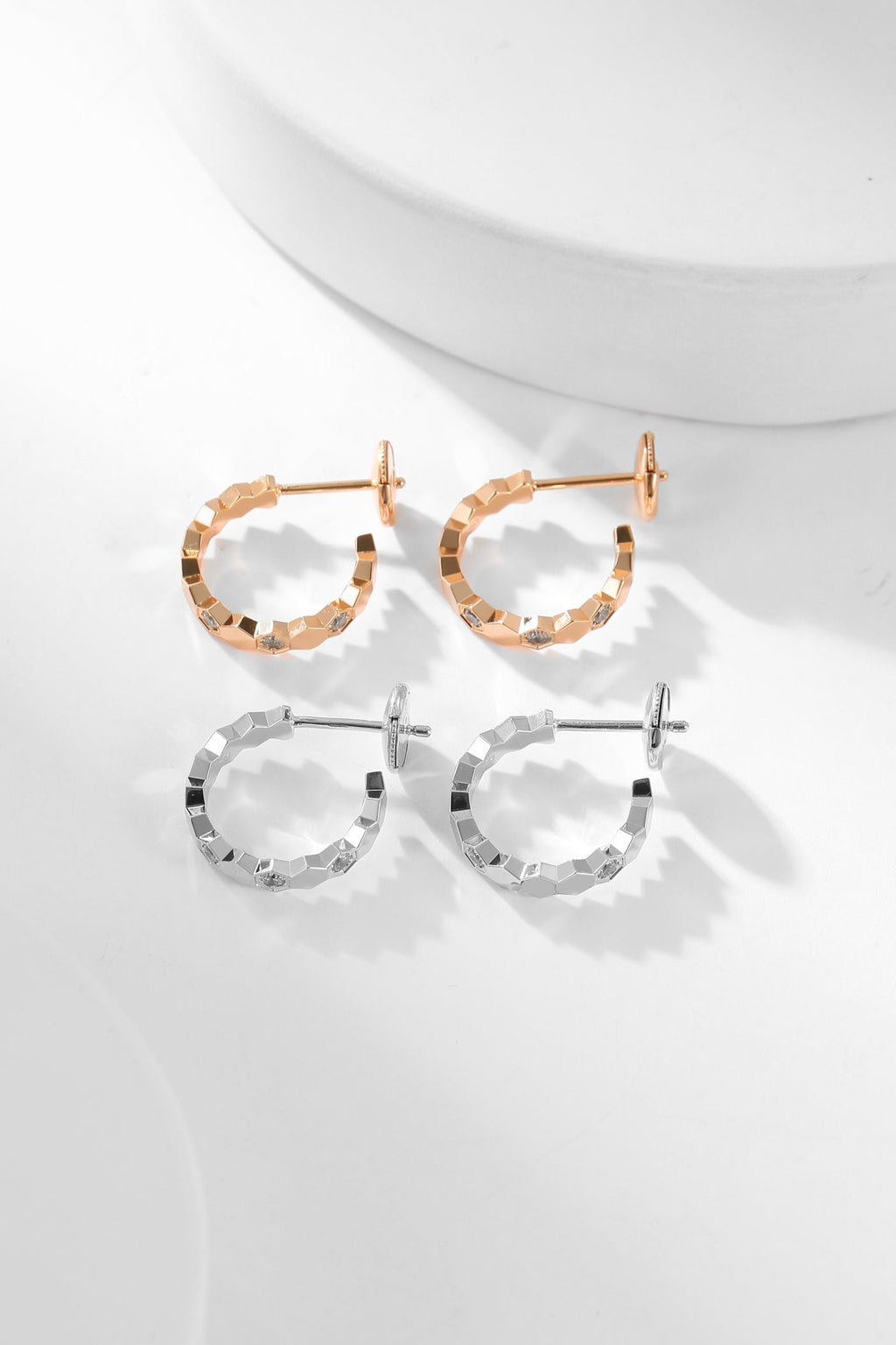 ¡®Loco¡¯BEE LOVE DIAMOND HOOP EARRINGS