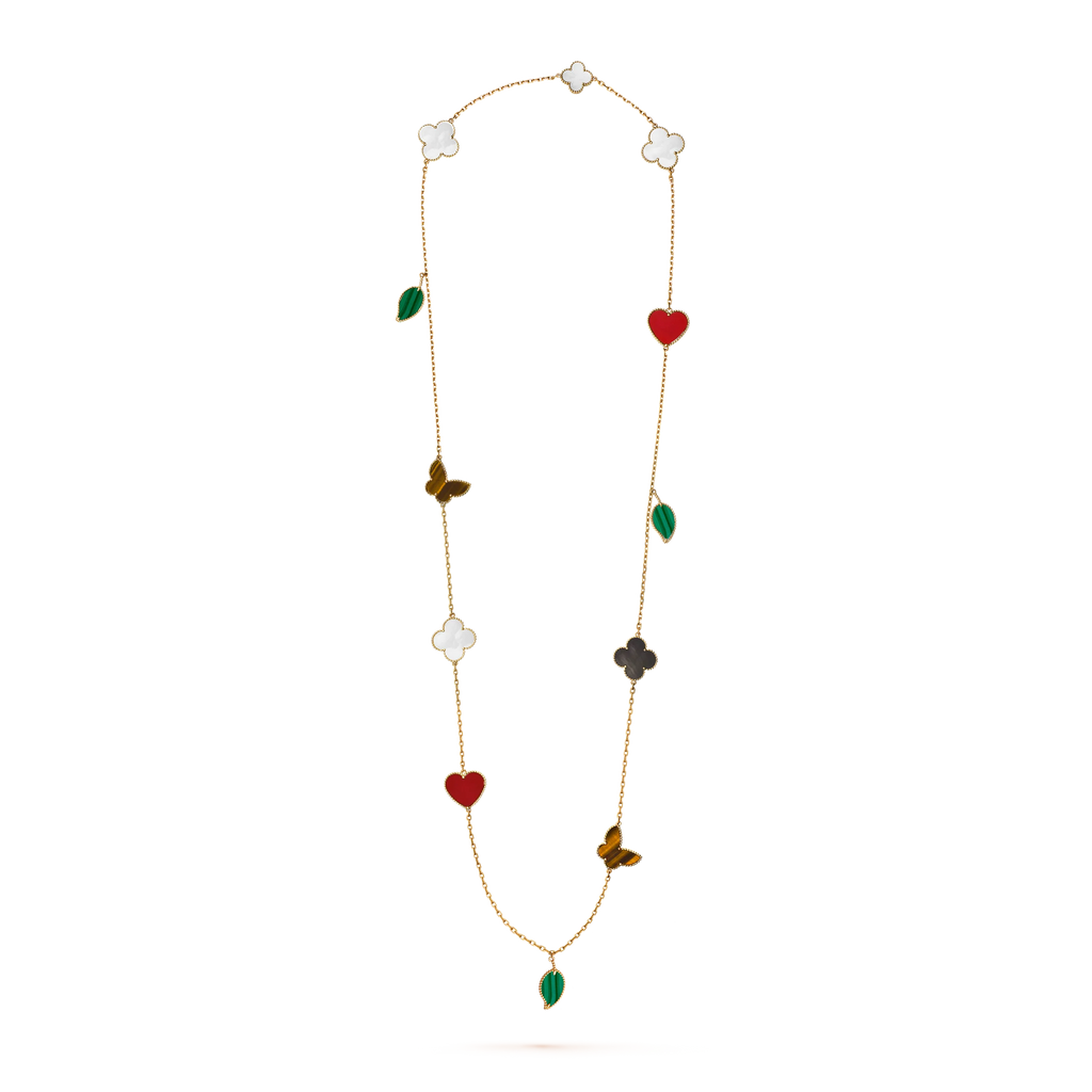 [Loco] Lucky Alhambra Long Necklace-12 Designs