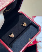 [Loco] CHRRTAH-PRINT STUD EARRINGS, THREE COLORS