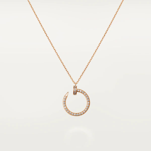 ¡®Loco¡¯JUSTE NECKLACE PINK GOLD DIAMONDS