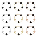 [Loco]New  CLOVER 5 MOTIF PULSAR STONE BRACELET COLLECTION