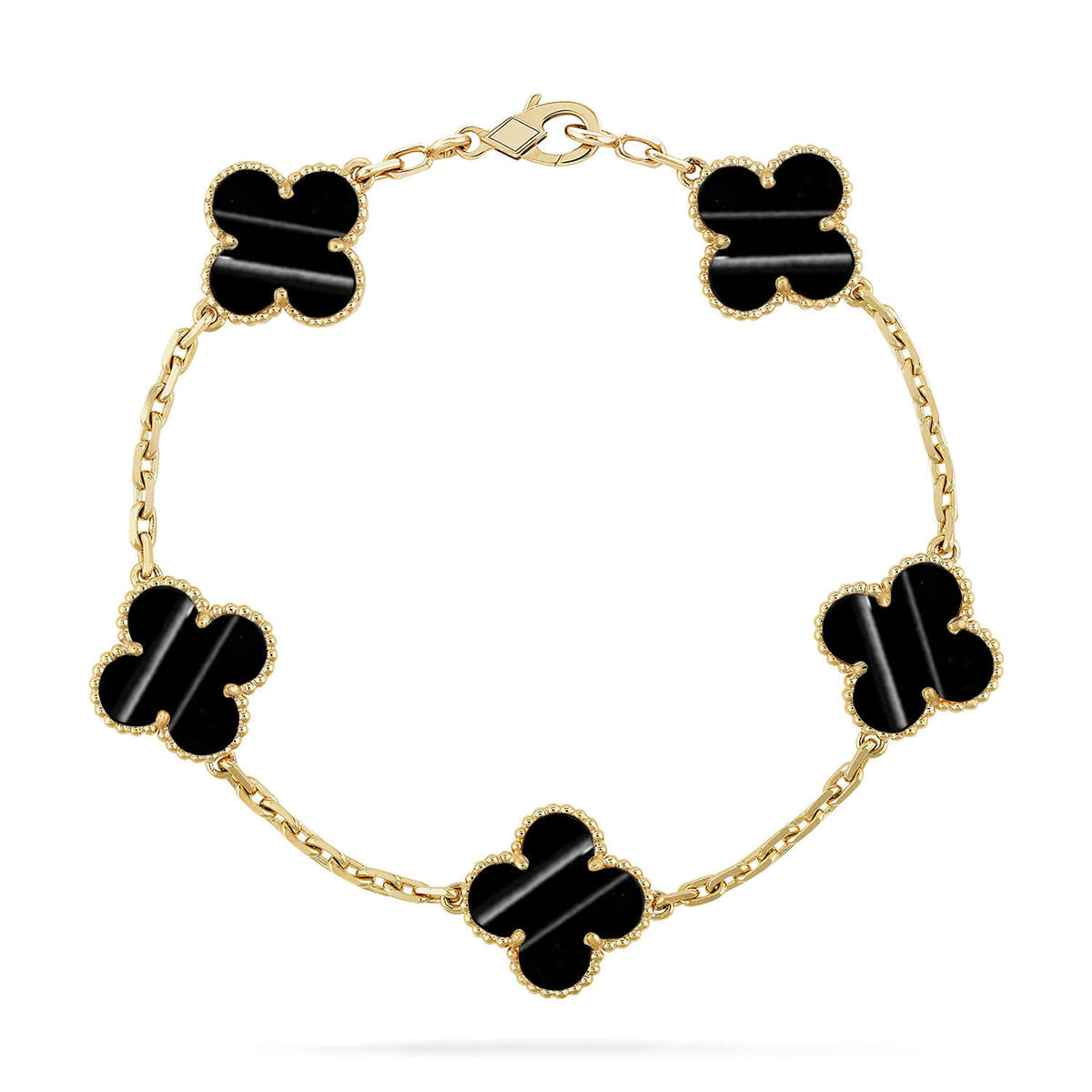 [Loco]New  CLOVER 5 MOTIF PULSAR STONE BRACELET COLLECTION