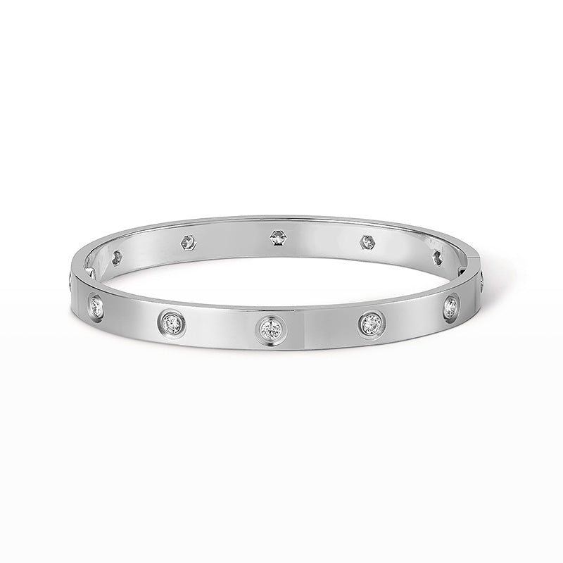 ¡®Loco¡¯LOVE BRACELET 6.1MM 10 DIAMONDS