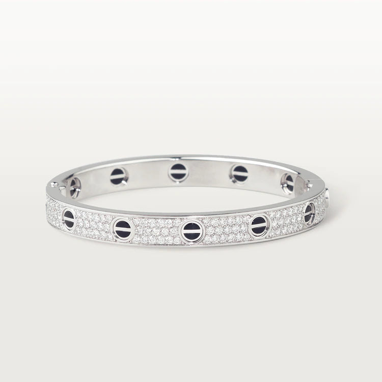 ¡®Loco¡¯LOVE BRACELET 6.1MM DIAMOND-PAVED CERAMIC