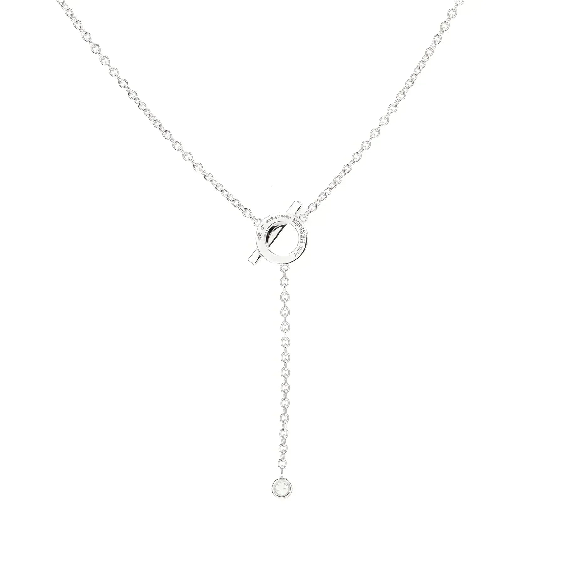 ¡®Loco¡¯FINESSE SILVER DIAMOND NECKLACE