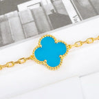 [Loco]New  CLOVER 5 MOTIF TURQUOISE BRACELET COLLECTION