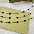 [¡®Loco¡¯]CLOVER 6 MOTIF  ONYXS BRACELET