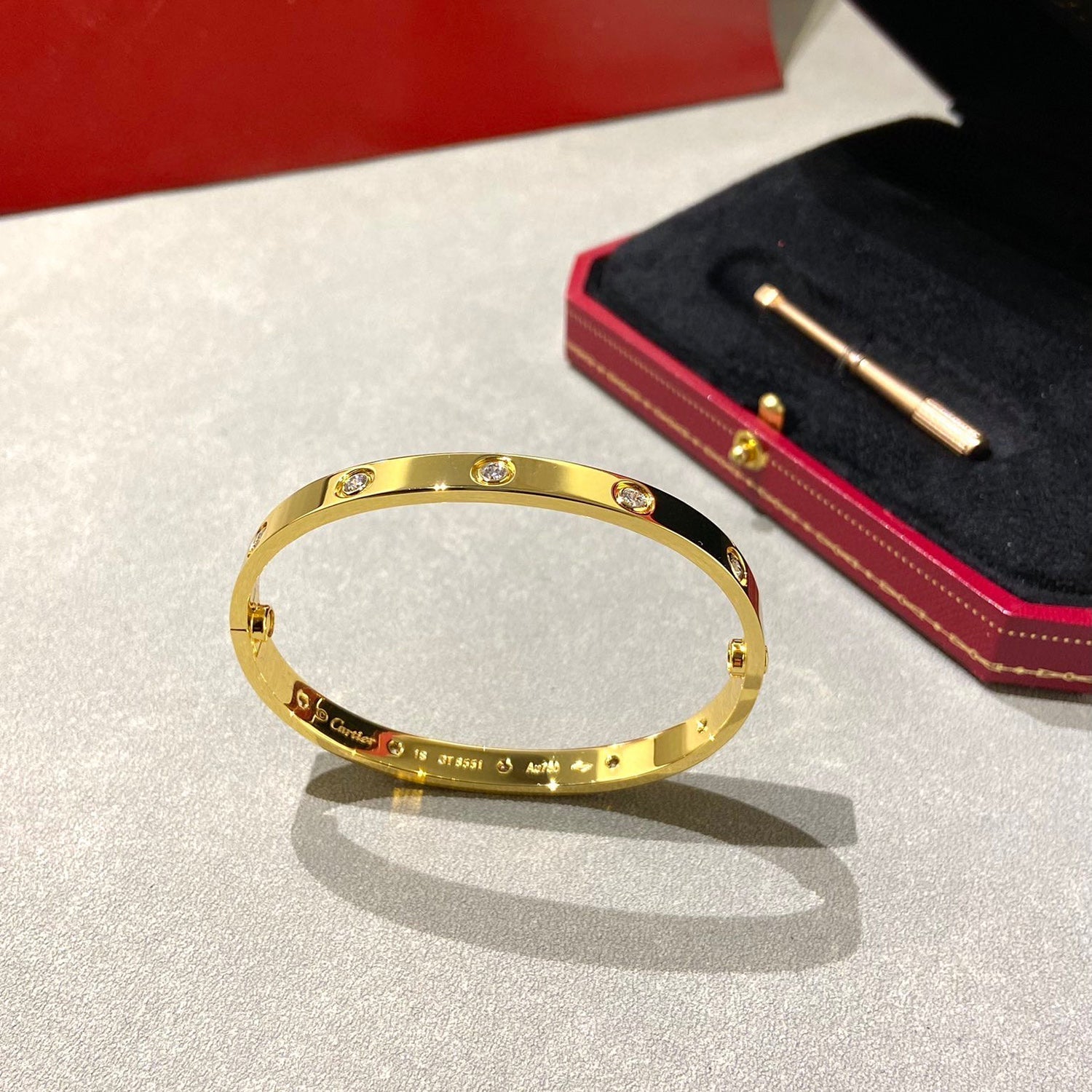 ¡®Loco¡¯LOVE BRACELET 6.1MM 10 DIAMONDS